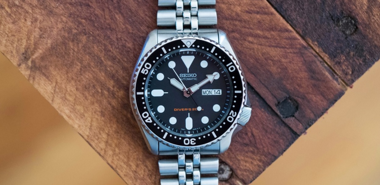 seiko men's skx175 stainless steel automatic dive watch