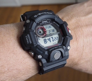 g shock rangeman on wrist